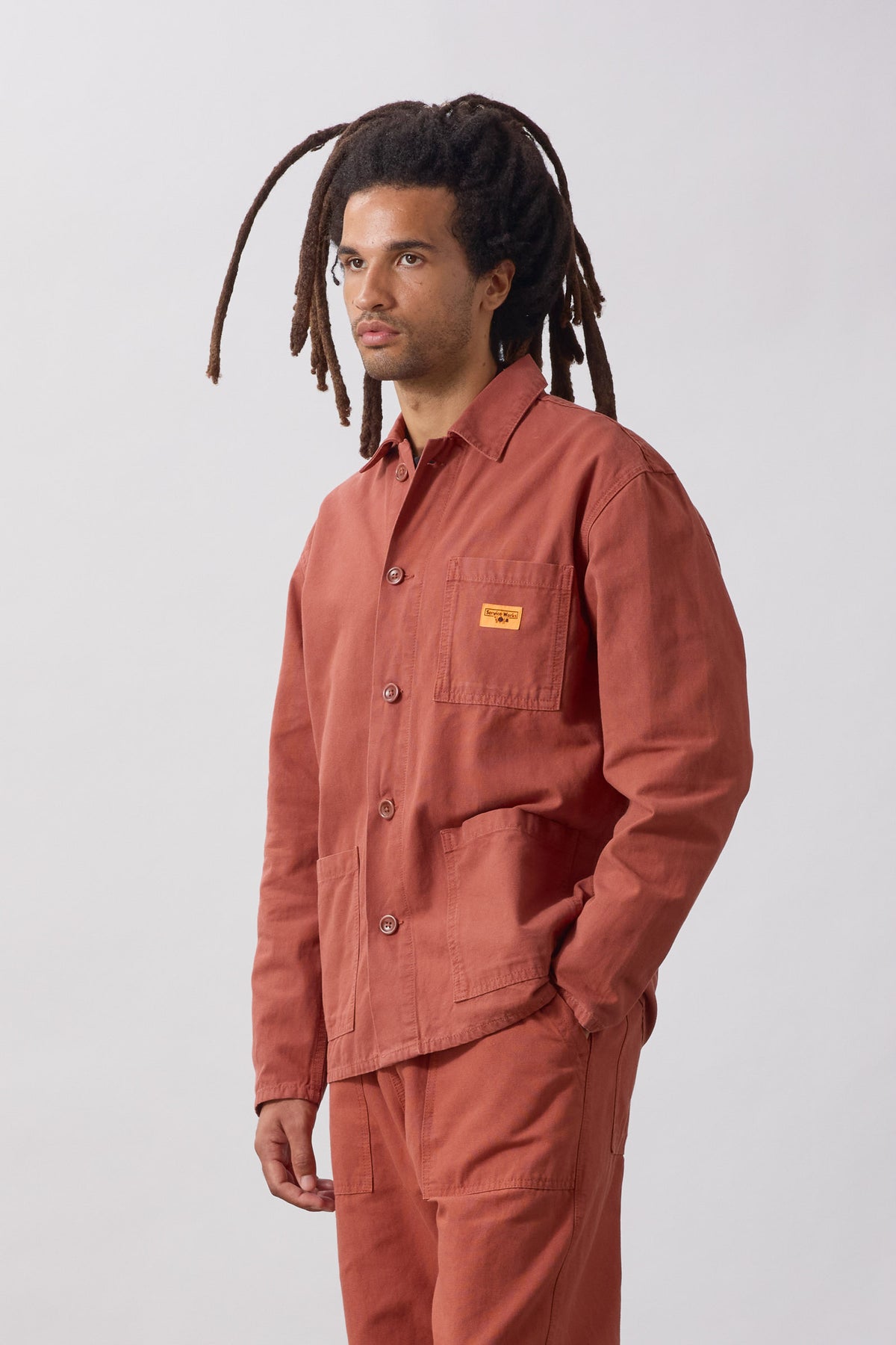 SW009-ClassicChoreShirt-Copper-1-OnModel
