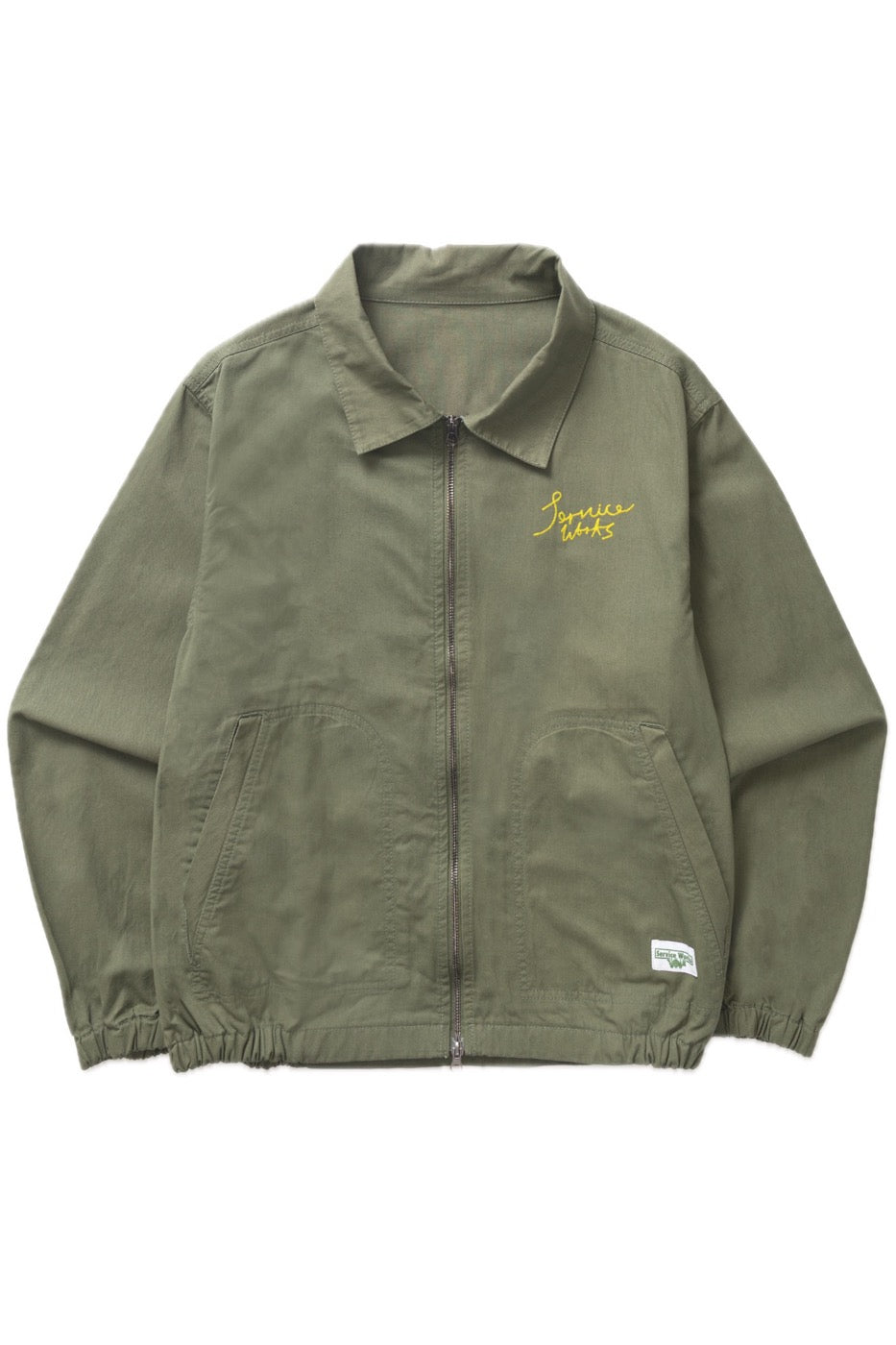 SW197-TwillWorkJacket-Olive-01-Background-Removed