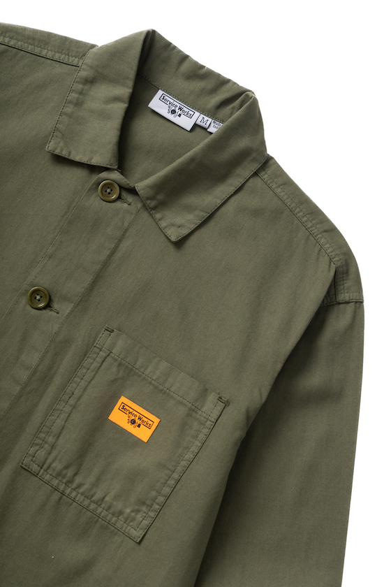 SW299-TwillChoreShirt-Olive-03-Background-Removed