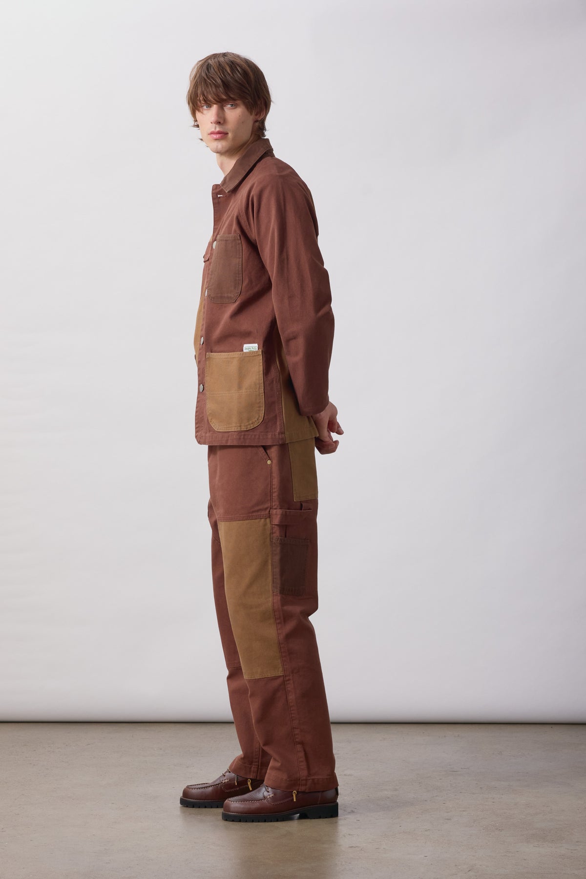 SW330-PatchworkUtilityChefPants-Brown-3-OnModel
