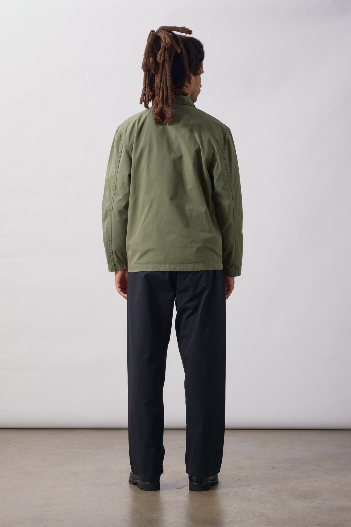 SW332-TechTwillEasyChefPants-Black-2-OnModel