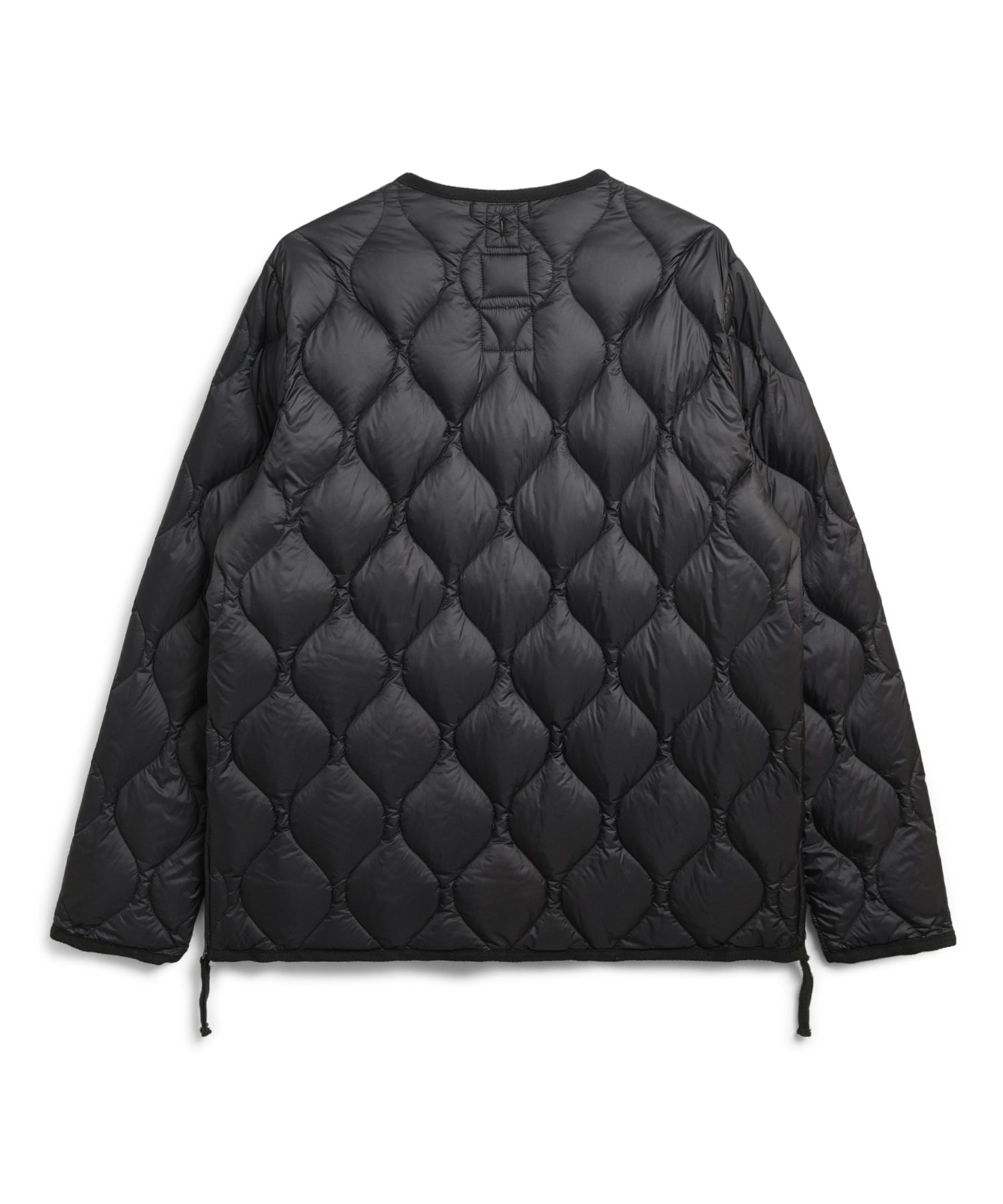Taion Military V-Neck Down Jacket Black lightweight warm jacket