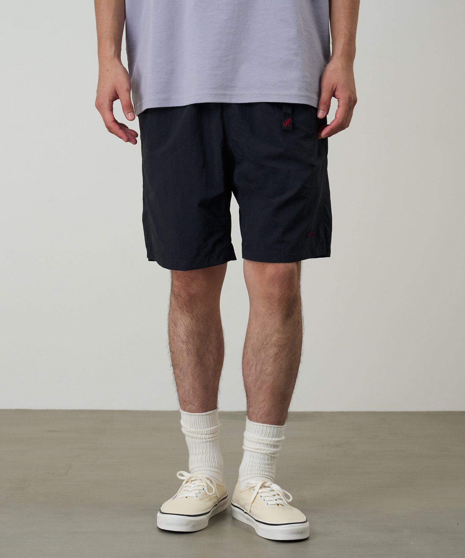 Gramicci Nylon Packable G-Short Black side view
