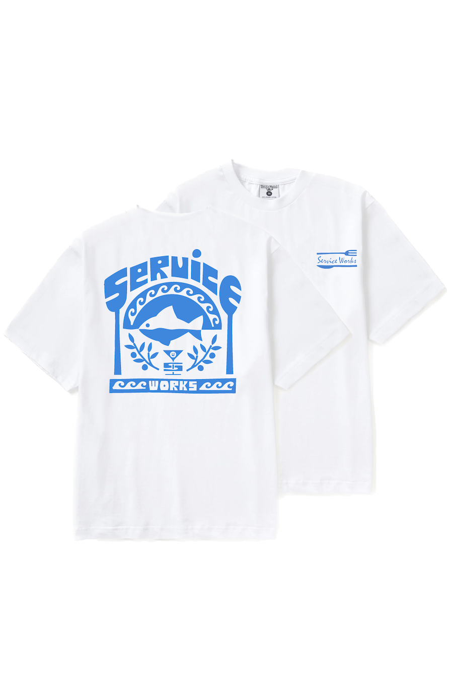 White Milos graphic tee made from organic cotton with standard fit, set-in neckline and premium midweight construction for everyday streetwear wear