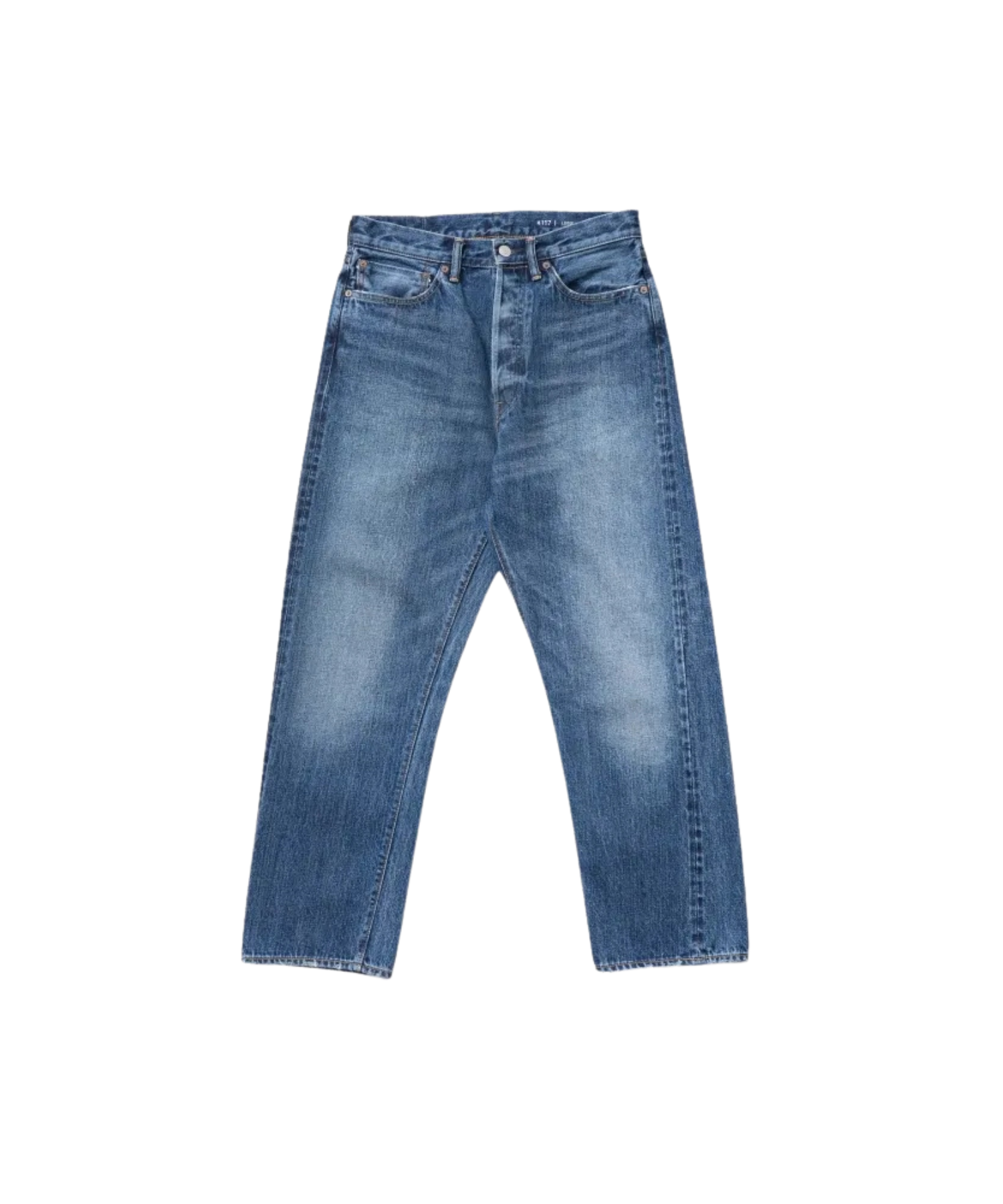 Ordinary Fits relaxed fit Type Loose denim jeans in Used wash front view