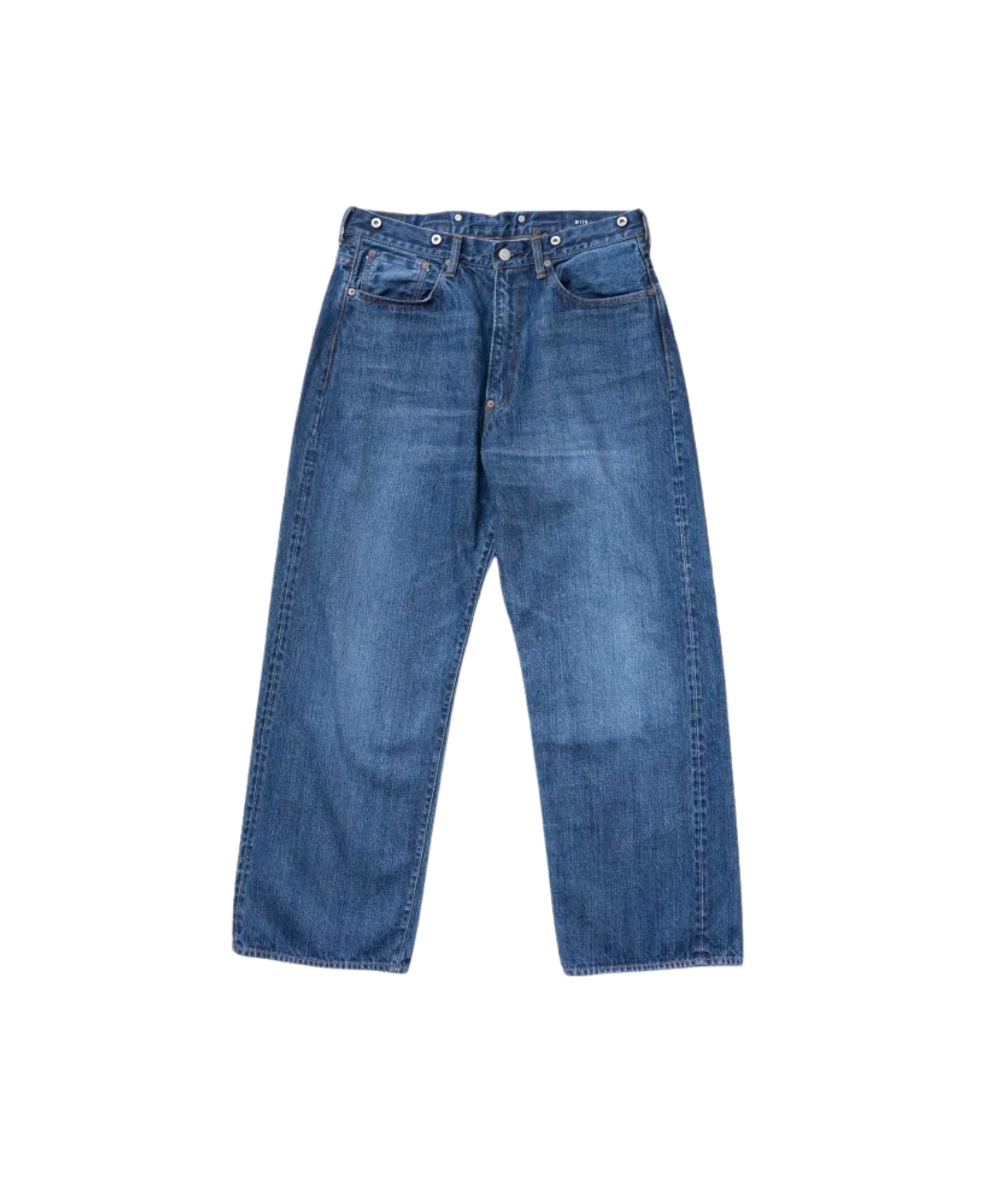 Ordinary Fits wide-leg Type Wide denim jeans in Used wash front view