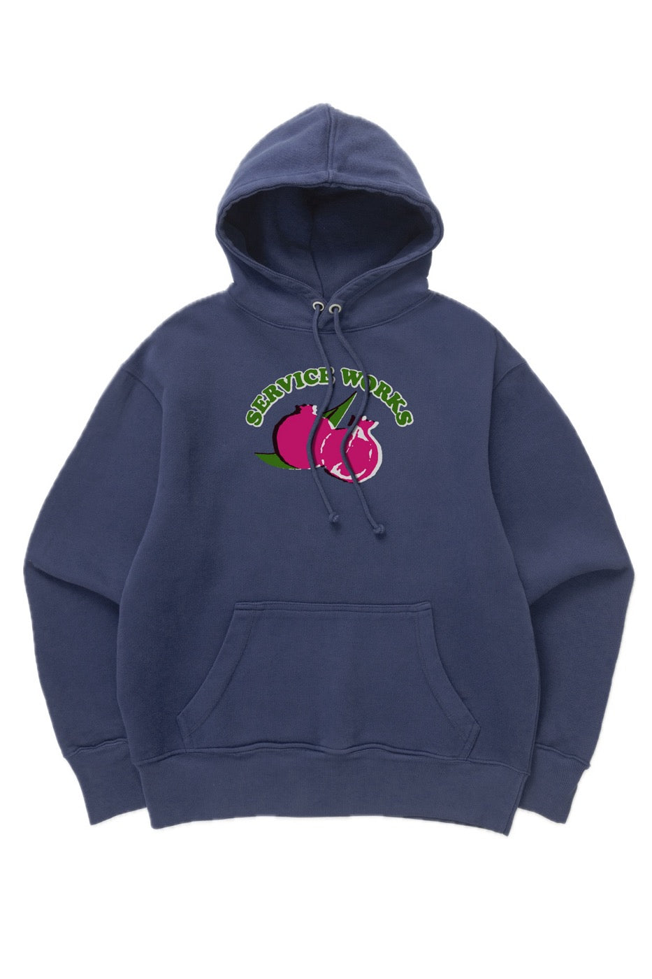 Radish Hoodie Navy by LE.SHOP – front view product image