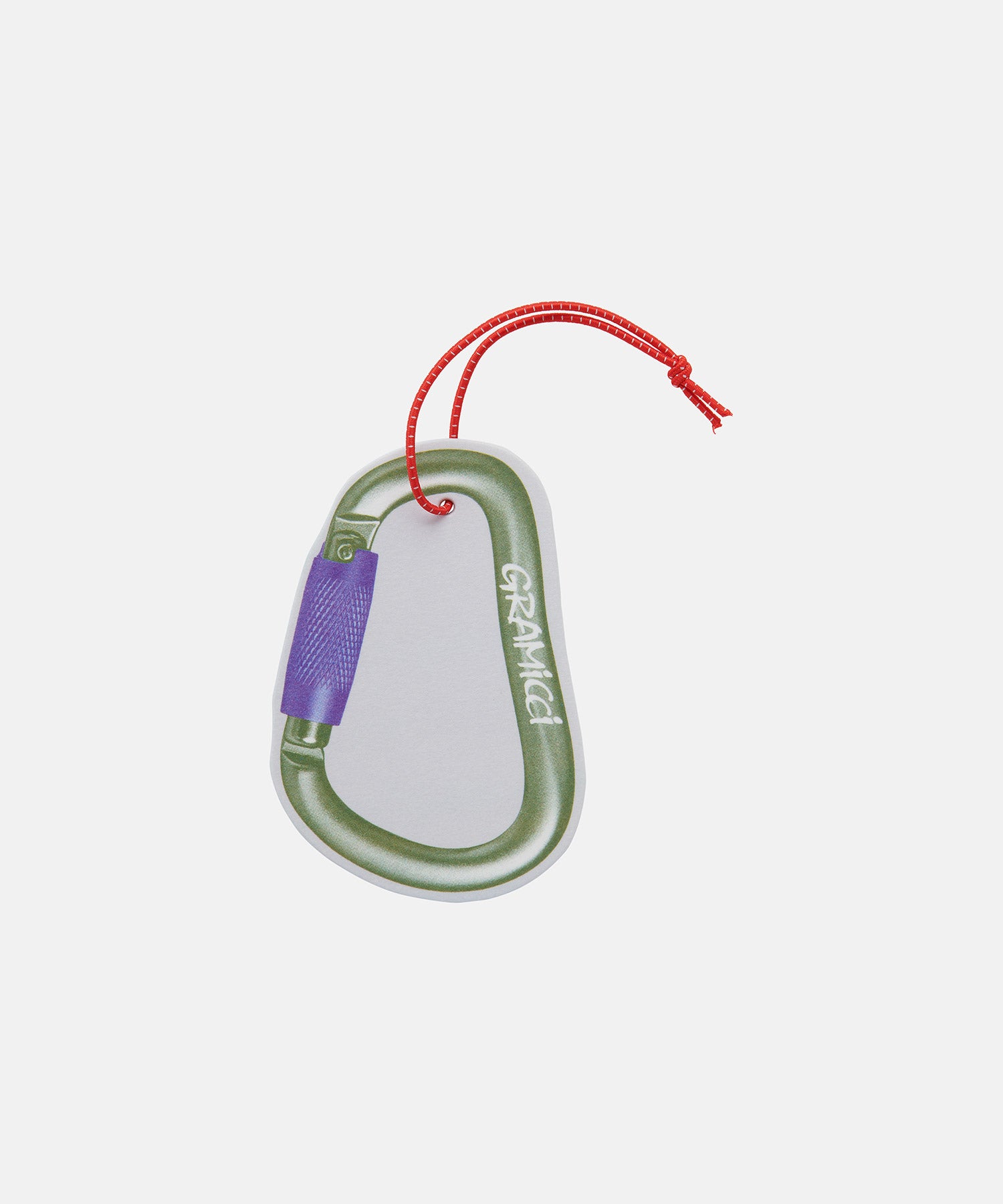 retaW Carabiner Car Tag in olive featuring paracord and clip shown as lifestyle accessory for everyday carry