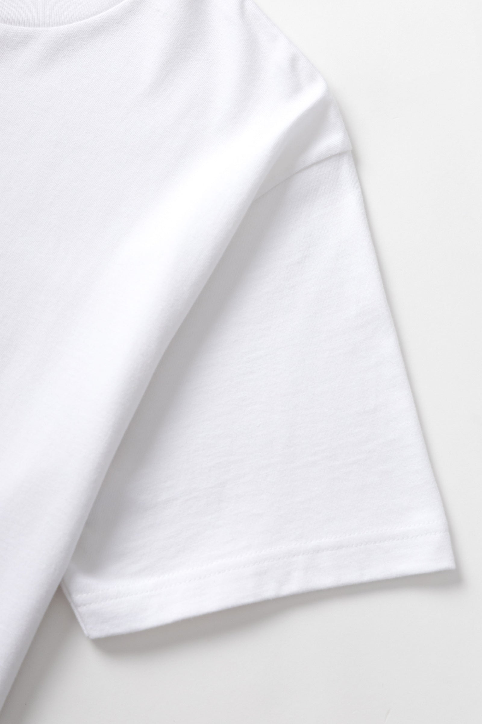 White cotton Soup For The Soul tee front detail premium streetwear design relaxed fit