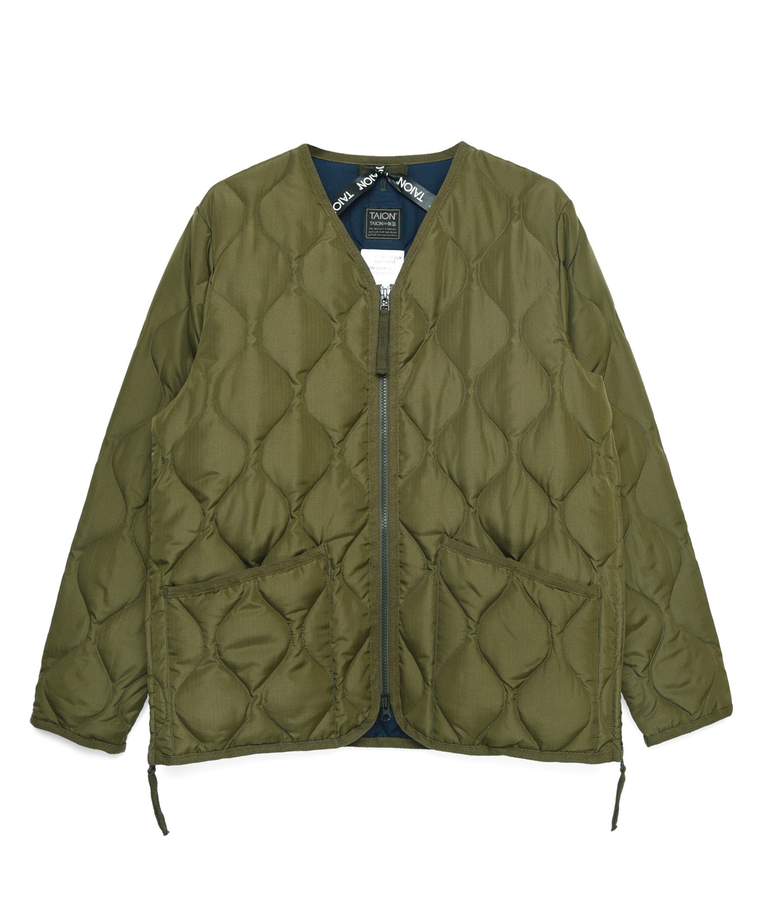 TAION 101ZML dark olive lightweight down jacket premium winter outerwear streetwear Australia