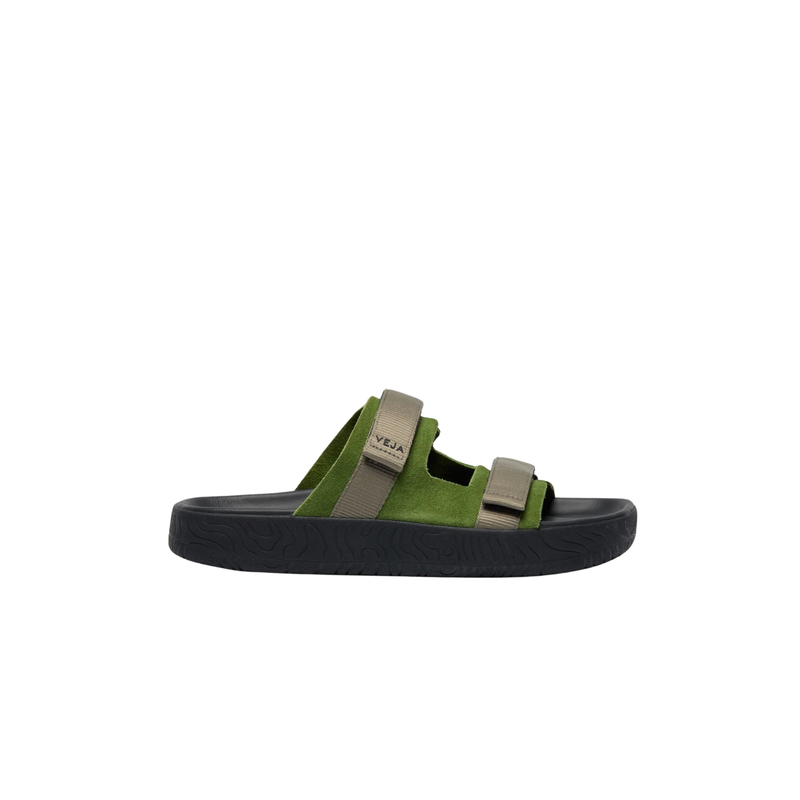 Arpoador Suede - Militar Kaki Black
