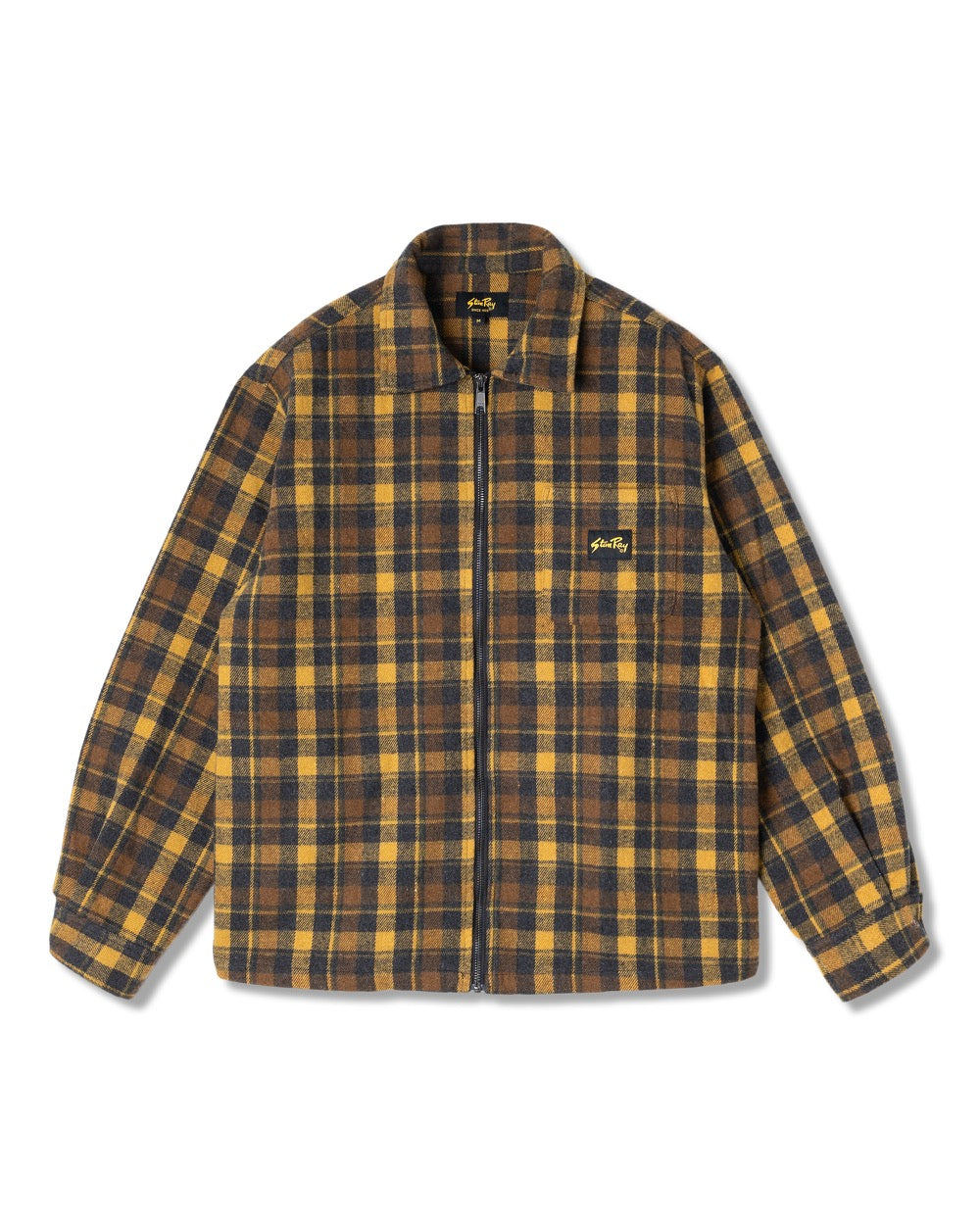 Buy Zip Shirt Acorn Plaid – Workwear Zip Front Shirt | LE.SHOP