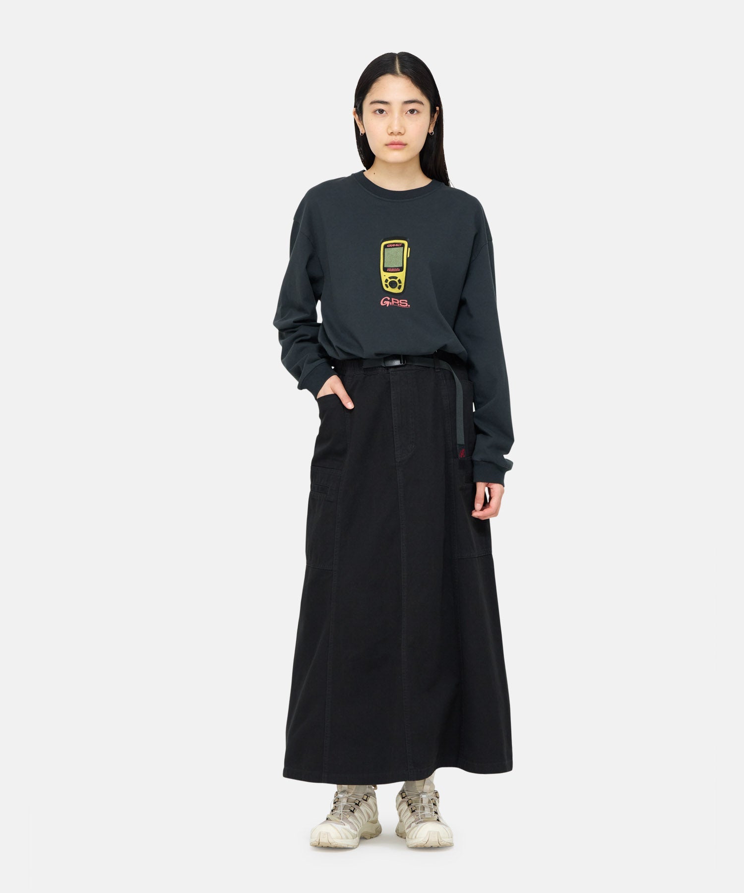 Buy Gramicci Voyager Skirt Black | Maxi Utility Skirt Australia