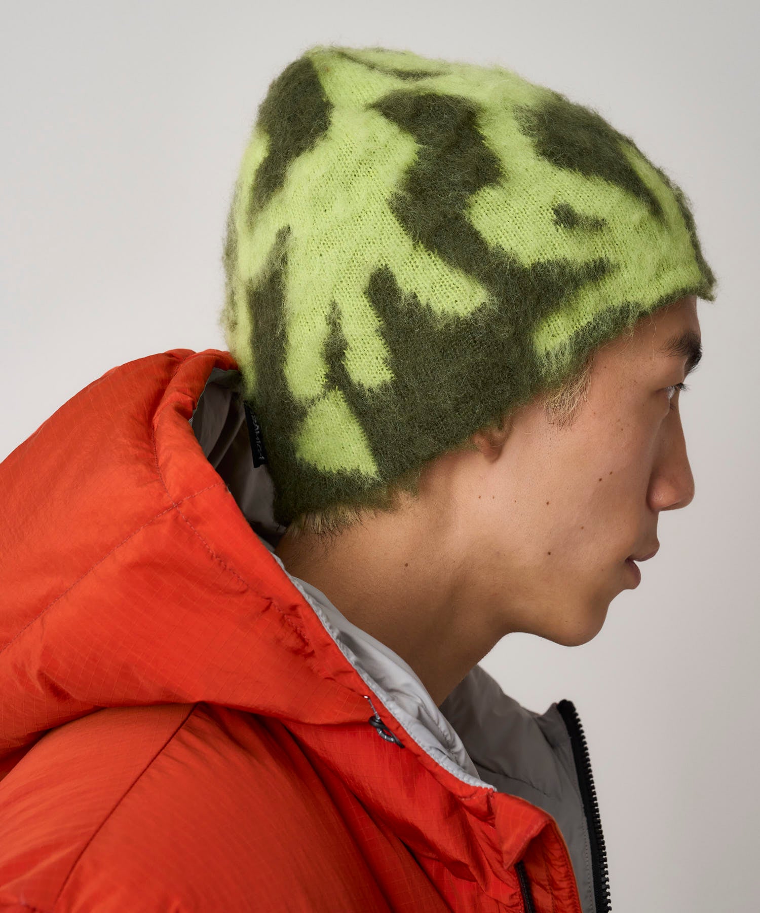 Mohair Burly Runningman Beanie - Chartreuse | Gramicci – LE.SHOP