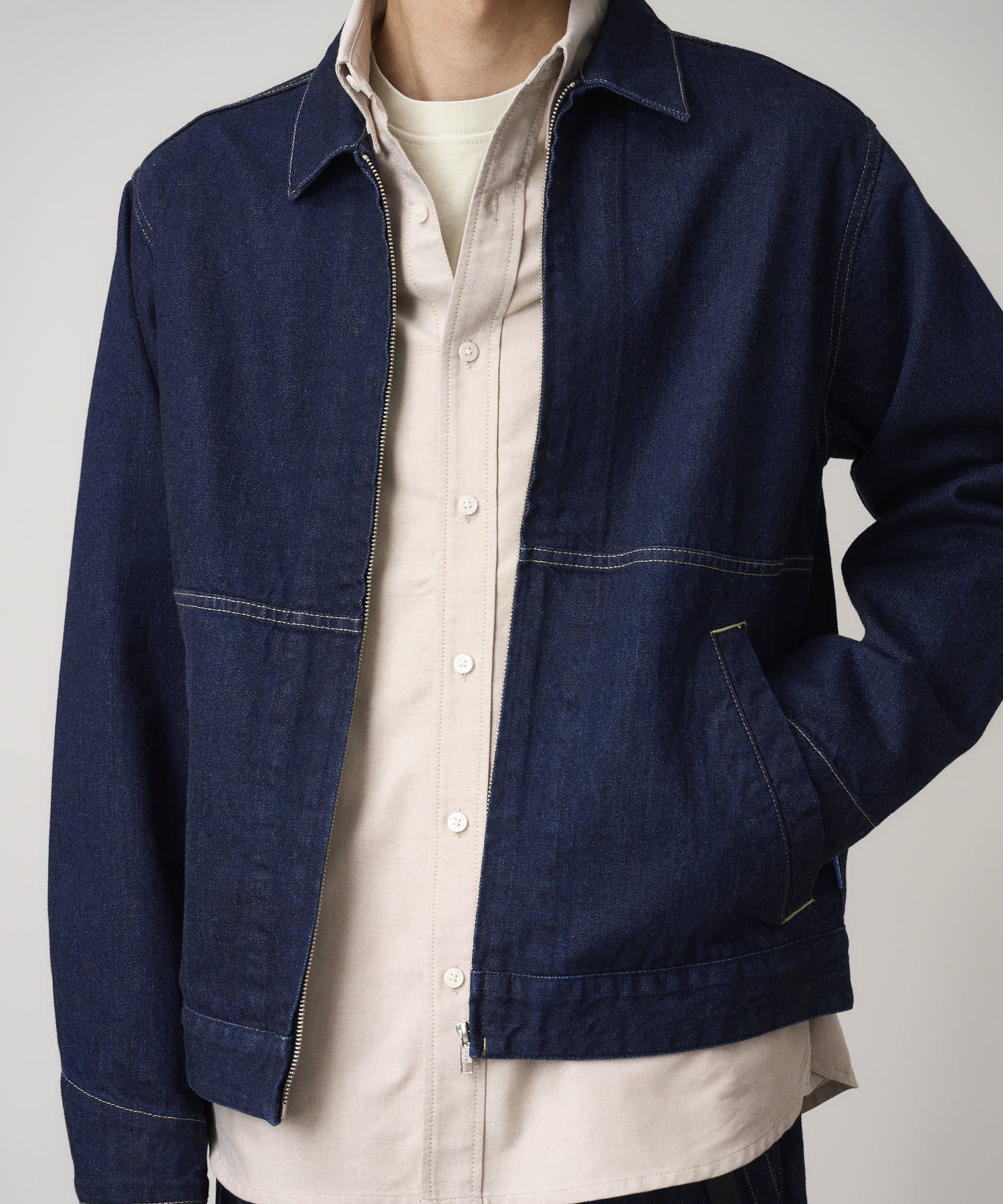 Japanese Slub Denim Jacket - Indigo | Gramicci – LE.SHOP