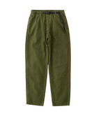 Gramicci Hemp Pant Hemp Olive relaxed fit hemp twill pants front view