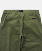 Gramicci NN-Pant Cropped Olive with rear welt pockets and elastic waistband