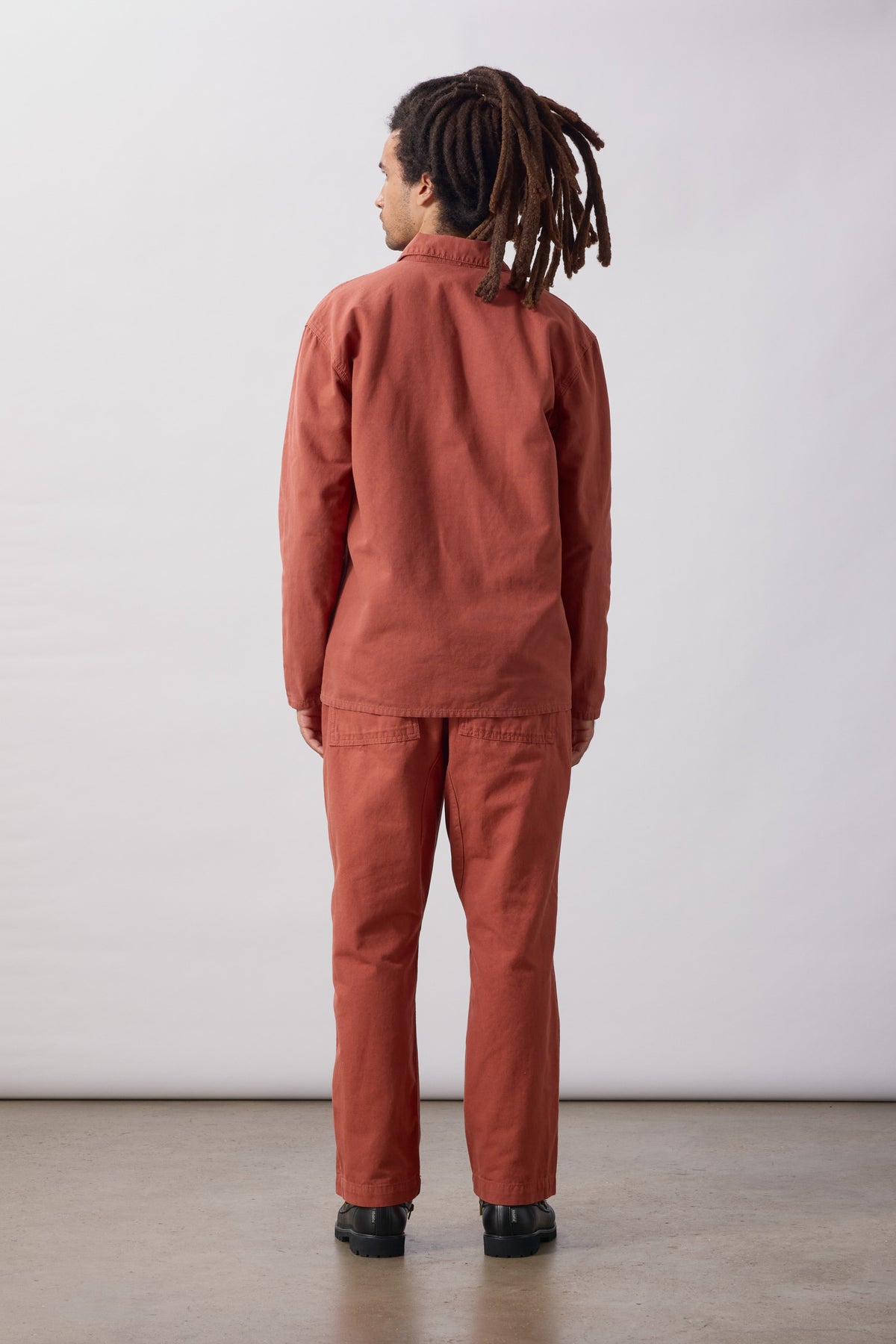 SW009-ClassicChoreShirt-Copper-2-OnModel
