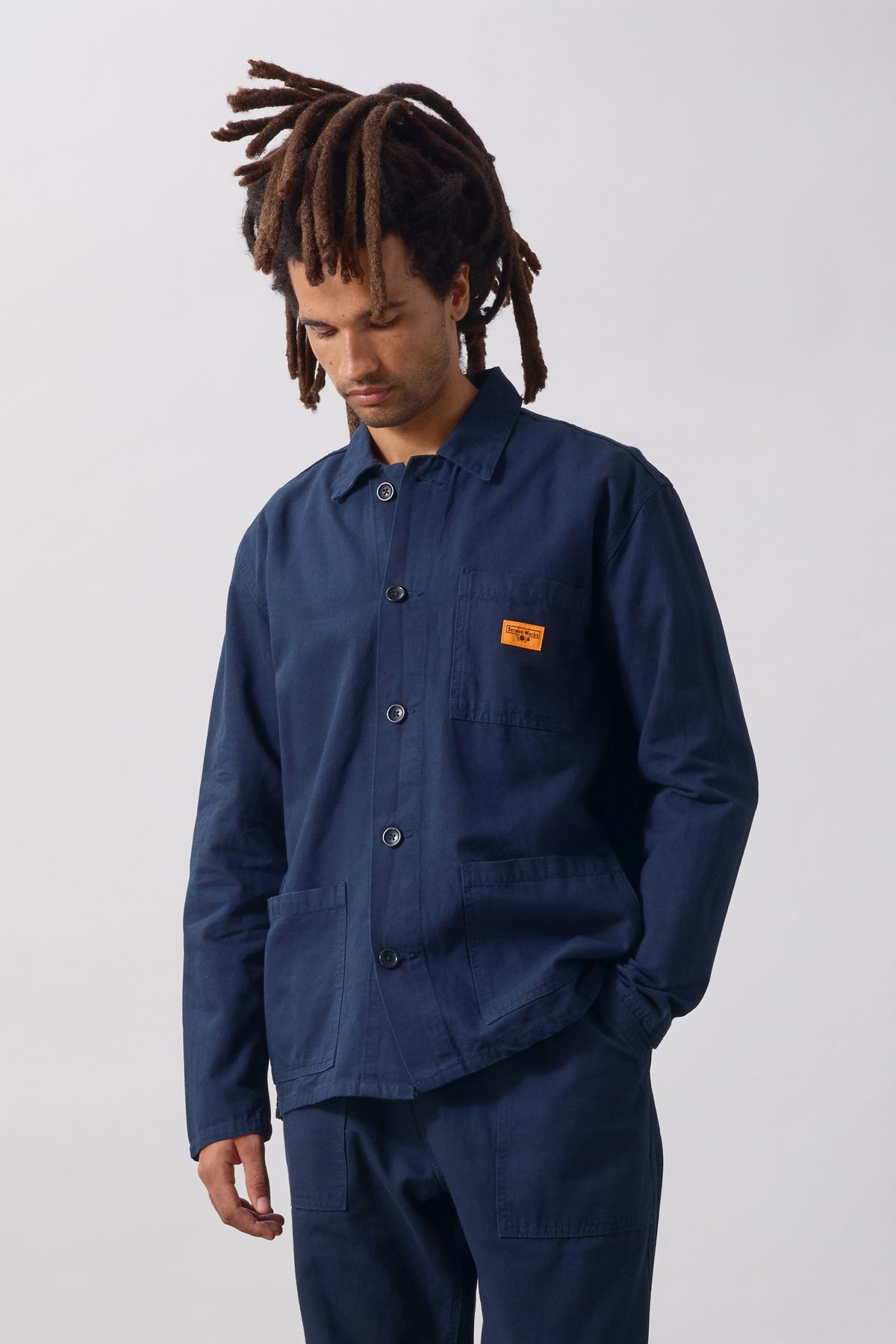 SW009-ClassicChoreShirt-DarkNavy-1-OnModel