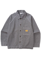 SW339-HouseGinghamFrontOfHouseJacket-Black-1-Background-Removed