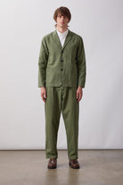 SW342-TwillServerSuit-Olive-2-OnModel