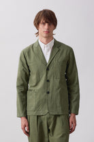 SW342-TwillServerSuit-Olive-3-OnModel