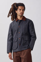 SW353-WaxedBarnCoat-Black-2-OnModel