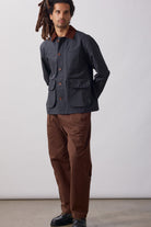 SW353-WaxedBarnCoat-Black-5-OnModel