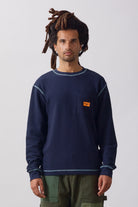 SW365-WaffleContrastThermalLSTee-NavyBlue-1-OnModel