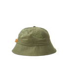 Service Works Mardi olive 6-panel bucket hat with embroidered details and woven tab label