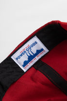 Red cotton Family Recipes cap lifestyle view casual streetwear outfit
