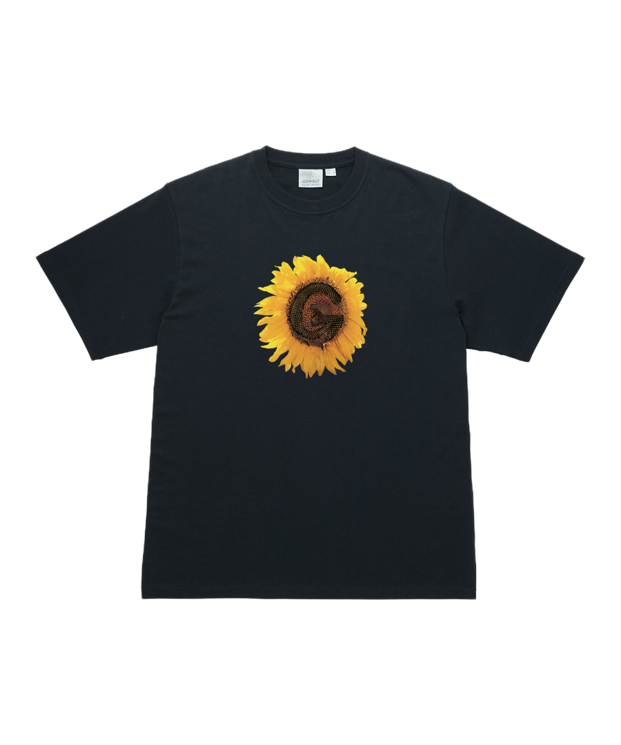 Gramicci G-Flower Tee in Vintage Black front view