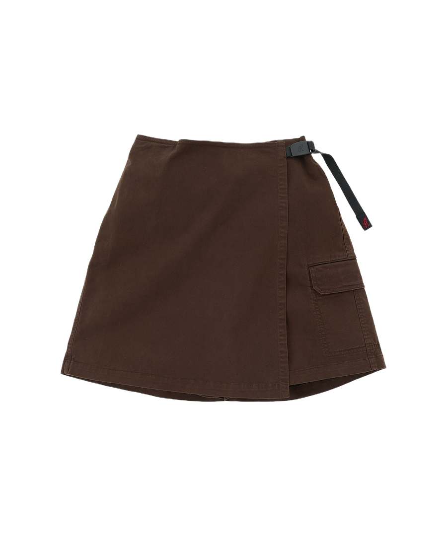 G-Skort in Chocolate front view