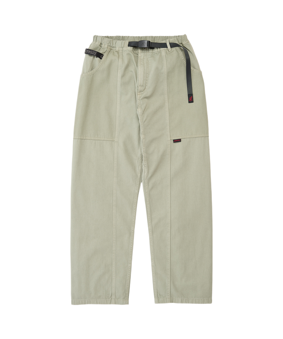 Gramicci Gadget Pant Dried Sage front view durable utility climbing pants