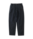 Gramicci Hemp Pant Hemp Black in hemp-cotton twill with relaxed fit, integrated belt and durable everyday comfort construction.