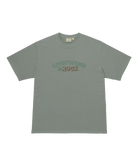 Gramicci Livin Tee Sage Pigment cotton t-shirt front view