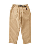 Front view of model wearing Gramicci Loose Tapered Pant US Chino with eco cotton twill fabric, relaxed fit through the thigh and tapered cropped leg for everyday wear.