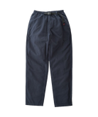 Gramicci Pant Double Navy relaxed fit cotton twill pants with cinch belt by LE.SHOP