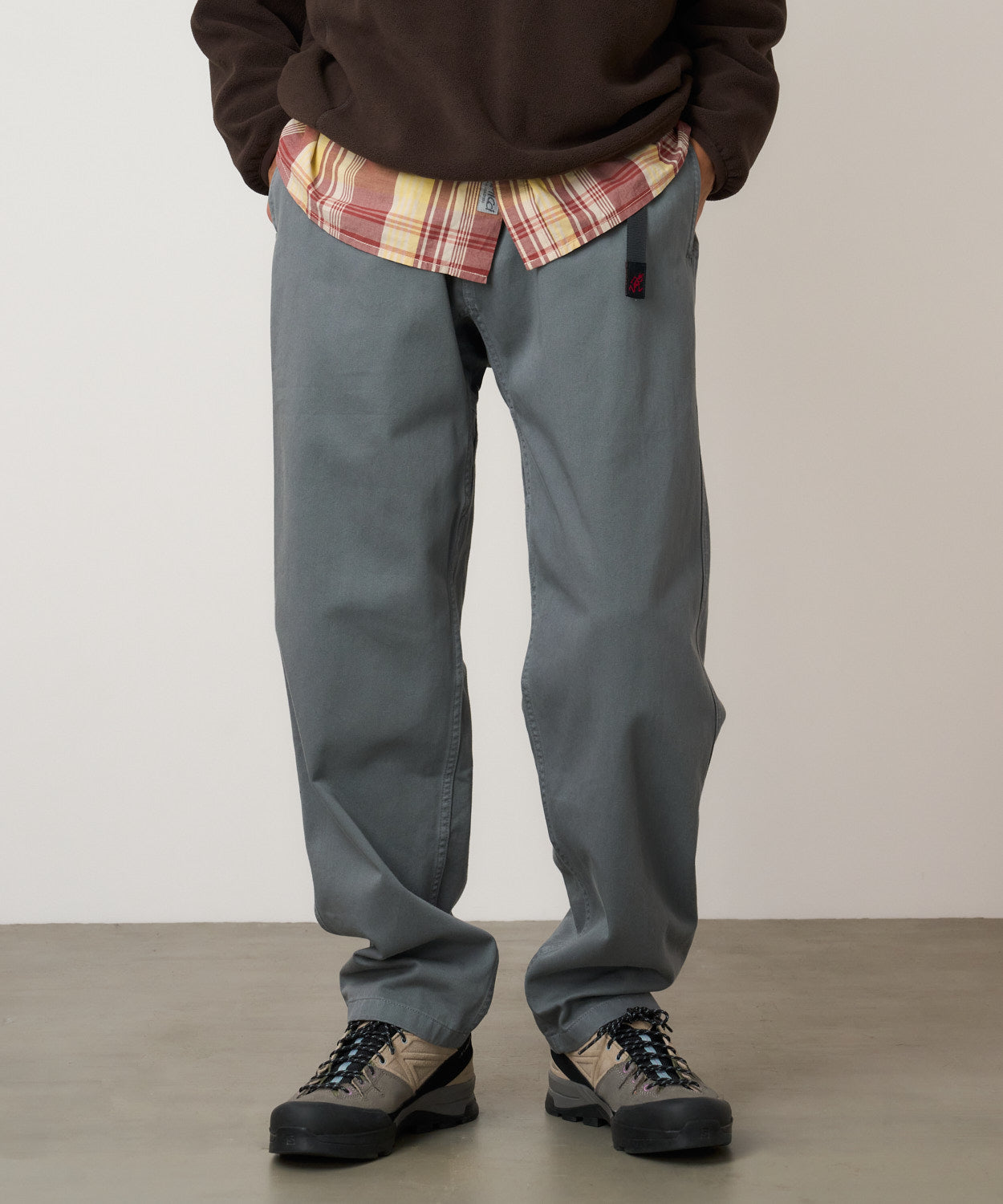 Seal Gramicci Pant relaxed streetwear cotton utility fit on model