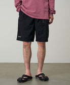 Guide Shorts Black by LE.SHOP – on model fit view