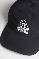 Black Home Comforts cap side view premium streetwear cotton cap urban fit