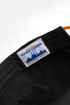 Black Home Comforts cap back view adjustable strap premium streetwear cotton cap urban fit