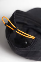 Black Home Comforts cap lifestyle view premium streetwear cotton cap urban casual outfit