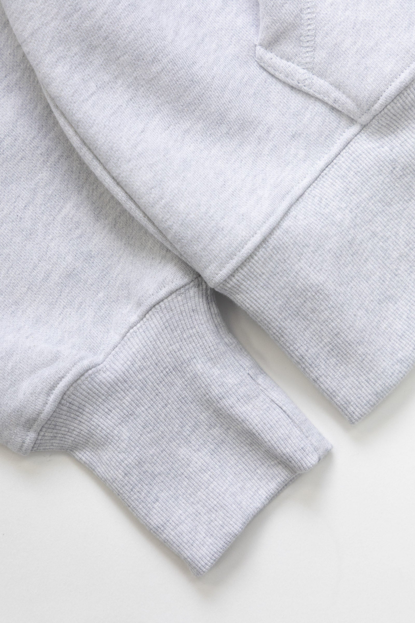 Ash grey Radish oversized hoodie back view with premium cotton streetwear fit