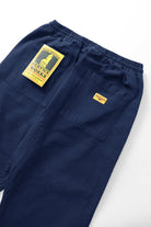 Service Works Classic Chef Pant Navy side view relaxed fit trousers
