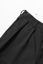 Back view of the Service Works Drill Part Timer Pant in Black featuring relaxed balloon fit and rear pocket detailing.