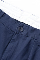 Back view of Service Works Drill Part Timer Pant in Navy featuring balloon fit silhouette and clean functional rear pockets.
