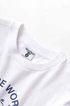 White cotton Soup For The Soul tee lifestyle wear streetwear outfit relaxed fit t-shirt