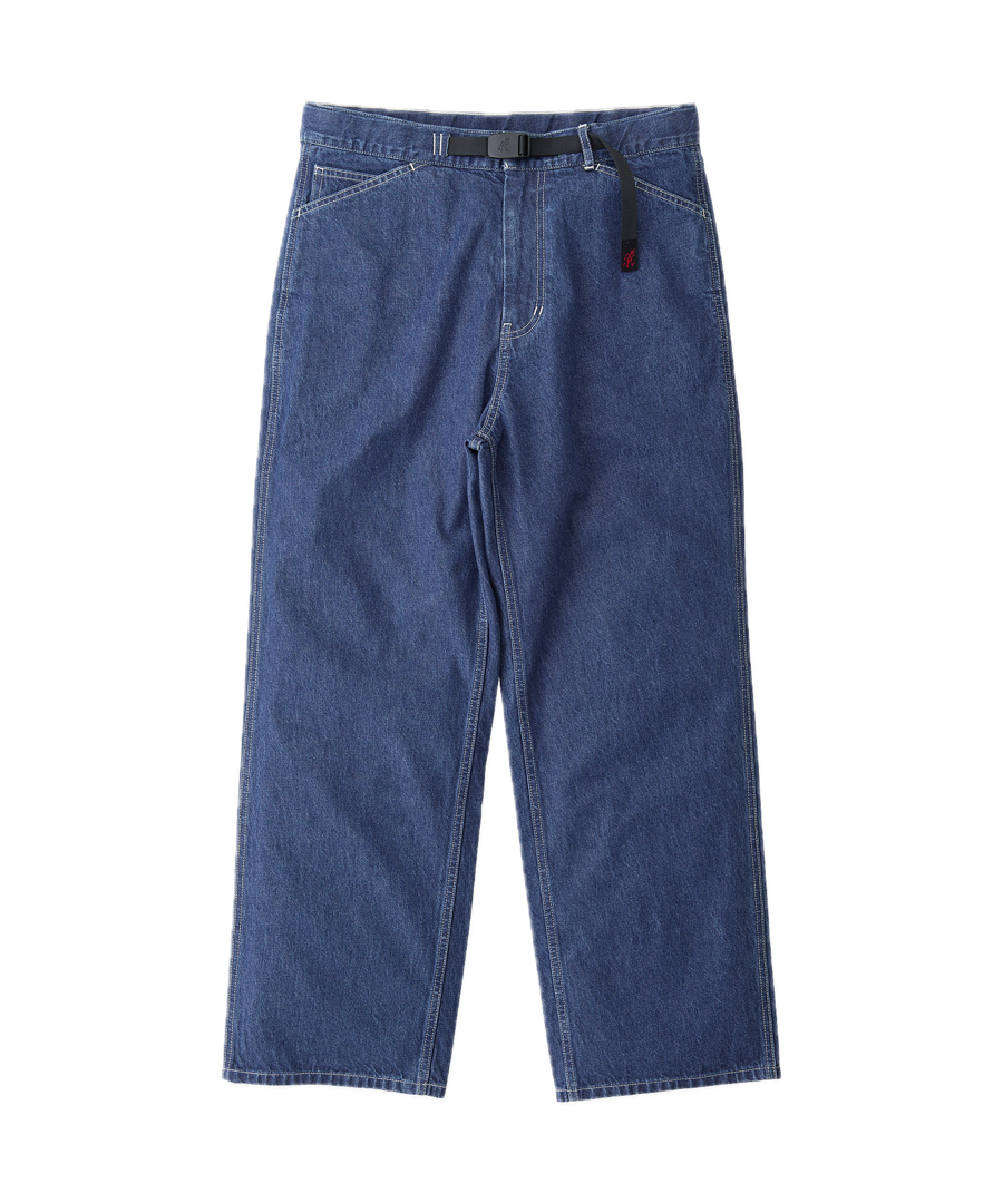 Light wash Sutter Denim Pant made from eco-cotton denim with relaxed fit and comfortable everyday styling front view