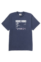 Garden Tee Navy premium cotton streetwear t shirt Australia